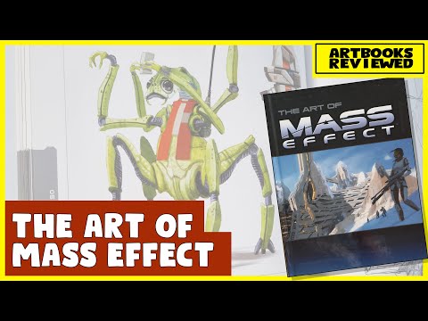 The art of mass effect book flip | 4K / UHD