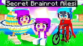 Creating a SECRET BRAINROT FAMILY in Minecraft!