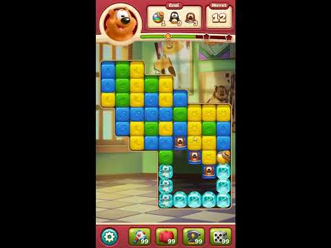 Toon Blast Level 7422 - NO BOOSTERS 🐻🐺🐱 | SKILLGAMING ✔️