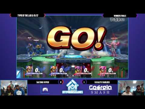 Typo @ The Lab 6/8/17 - SaltOne/Hyper vs Fatality/Harlock - Smash 4 Doubles Winners Finals