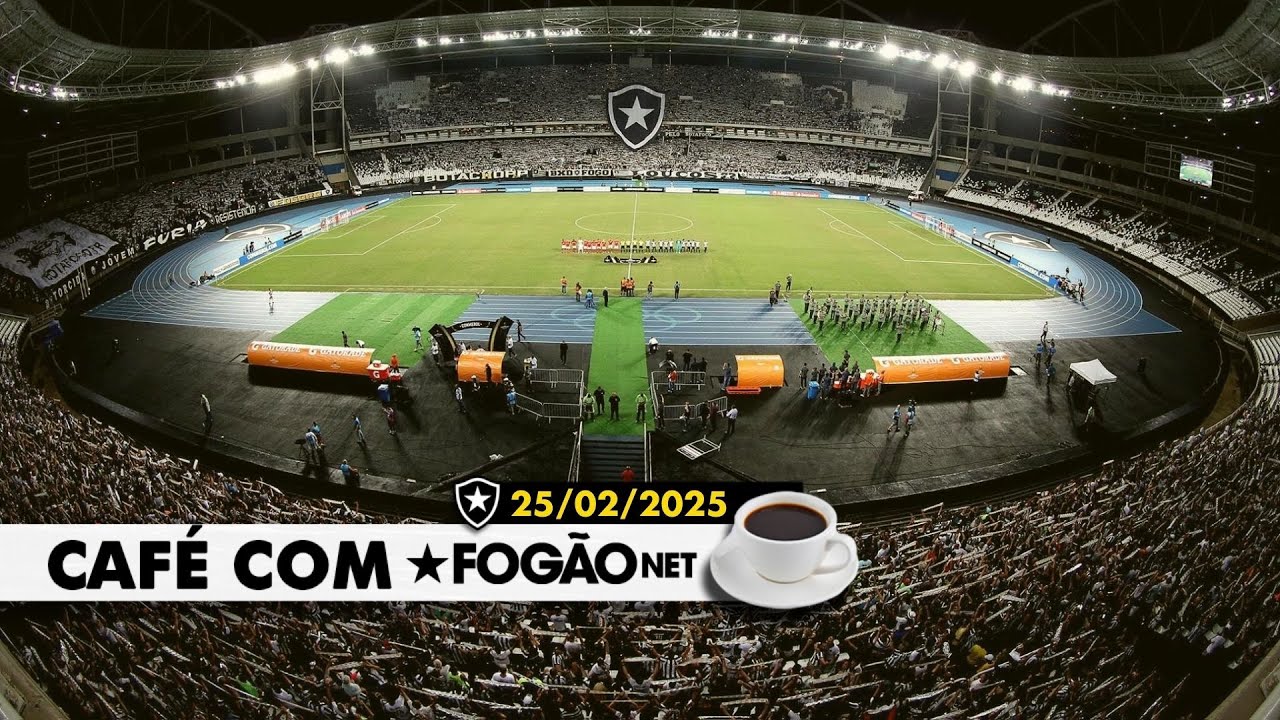 LIVE CAFÉ COM FOGÃONET | Niltão estará lotado em jogo decisivo do Botafogo; Artur recuperado; janela alvinegra