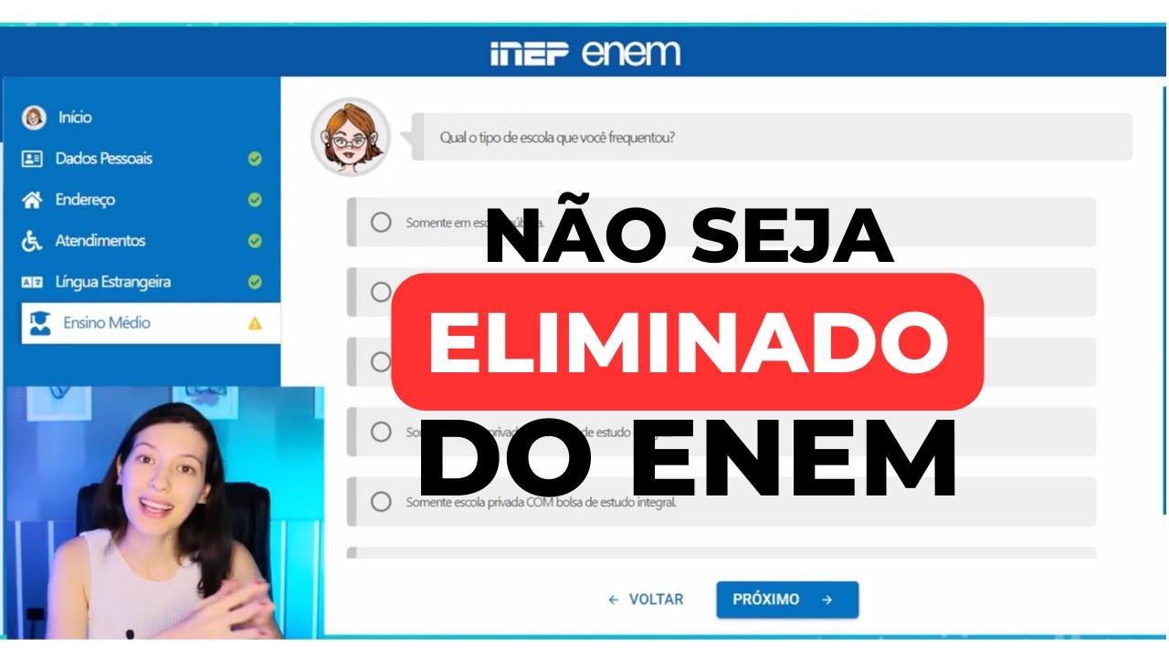 Não cometa esses ERROS na INSCRIÇÃO DO ENEM 2023