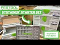 NEW FESTOOL 2021 Systainer³ Starter Set SYS3 Systainer Gen 3 Unboxing Overview Of Set