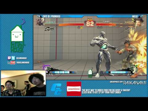 AE FT3 in Kelvin's Room (EVO2k13): Cafe ID|Poongko (Seth) vs. Misse (Makoto)