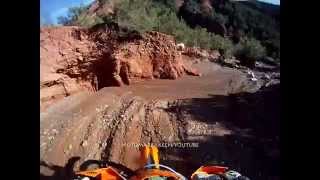 preview picture of video 'Rando Enduro Maroc, the red river'