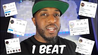 I sent the SAME Beat to 6 Rappers (Music producer reacts)