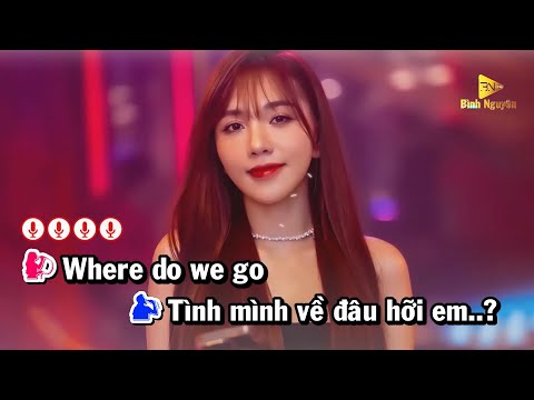 Tình Về Nơi Đâu | Karaoke Remix | Beat Chill | Thiếu Giọng Nam | Karaoke Bình Nguyên