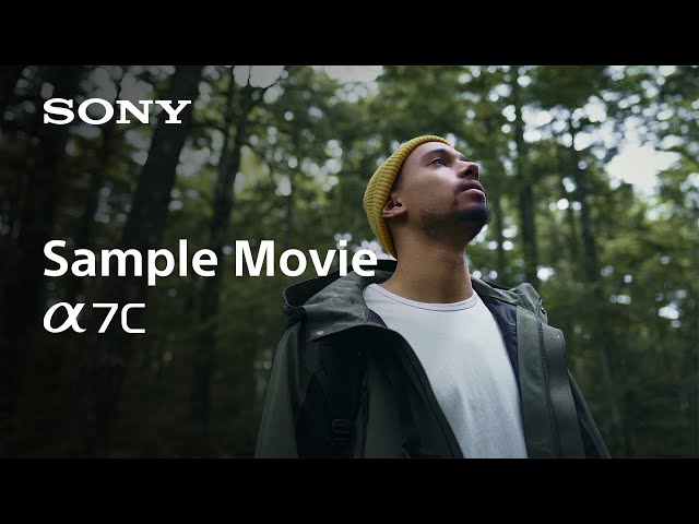 Sony Alpha 7C 24.2MP WiFi/Bluetooth Boîtier Noir video