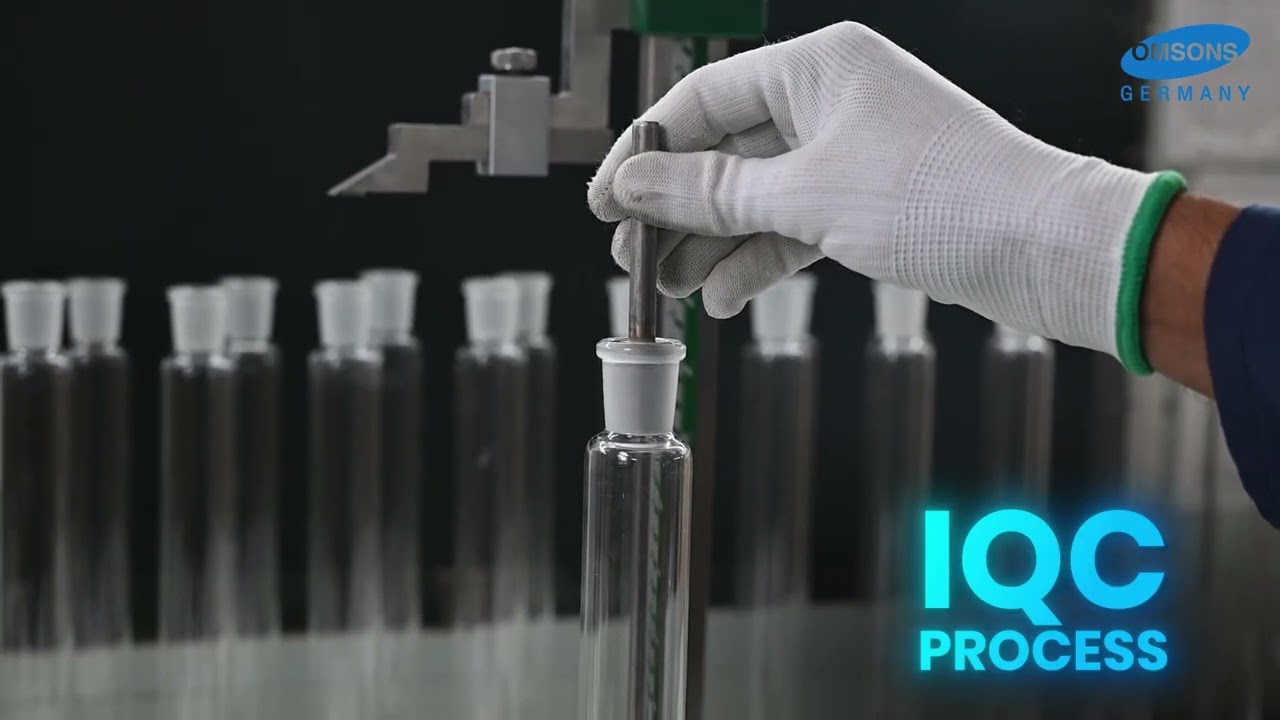Mix, Measure, and Seal – Perfect Cylinders from Omsons Glassware.
