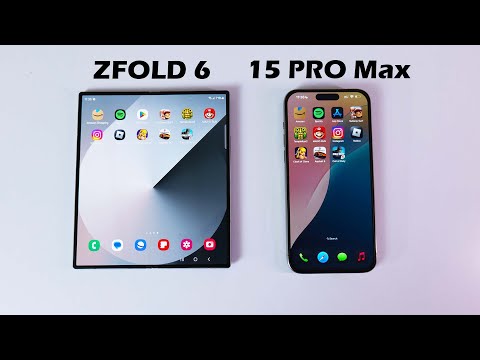 15 Pro Max Vs Z Fold 6 – Speed Test Comparison