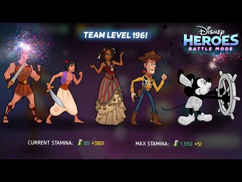 Disney Heroes Battle Mode TEAM LEVEL 196 PART 833 Gameplay Walkthrough - iOS / Android