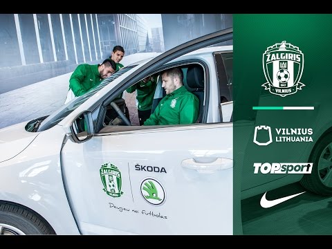 Vilniaus "Žalgiris" vairuos "Škoda" automobilius