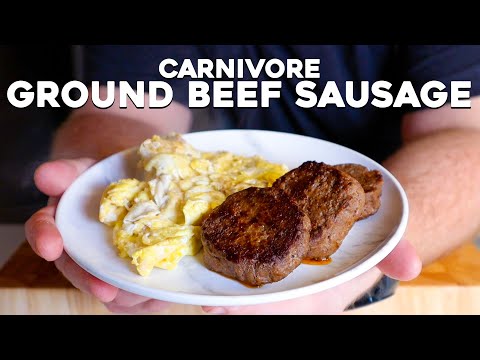 Carnivore Ground Beef Breakfast Sausage Recipe