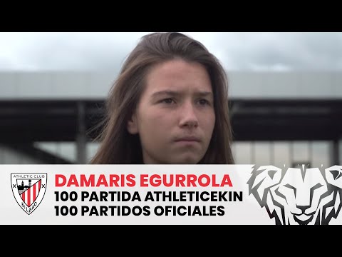 Imagen de portada del video 🎙 Damaris Egurrola I 100 partidos con el Athletic I 100 partida Athleticekin