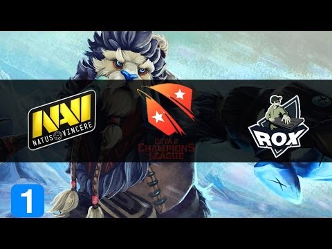Natus Vincere  vs RoX.KIS Highlights #1. Dota 2 Champions League