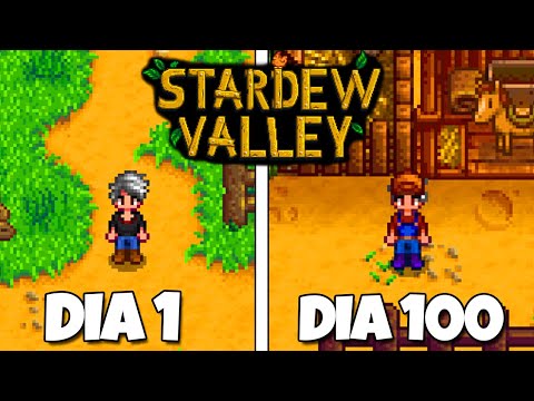 JOGUEI 100 DIAS NO STARDEW VALLEY