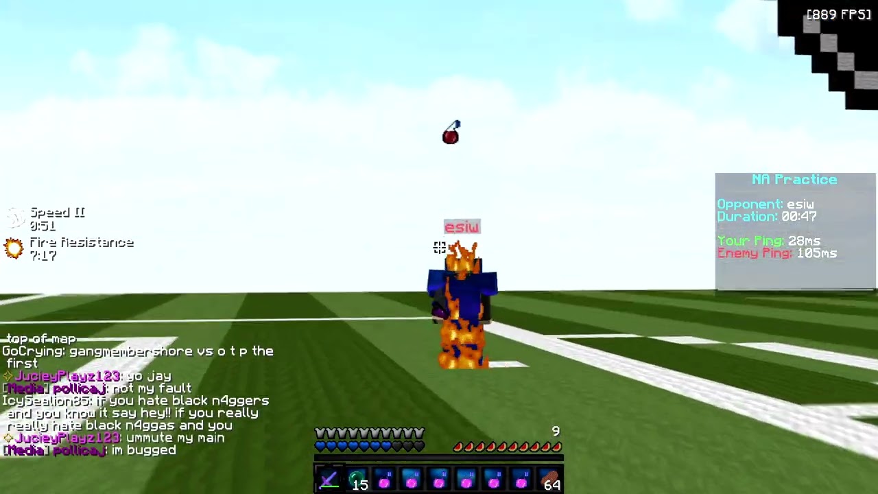 esiw gets shot