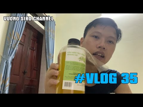 Distilled water of lemongrass essential oil - #Vlo35 - Vương Siro | Nước cất tinh dầu Sả Chanh