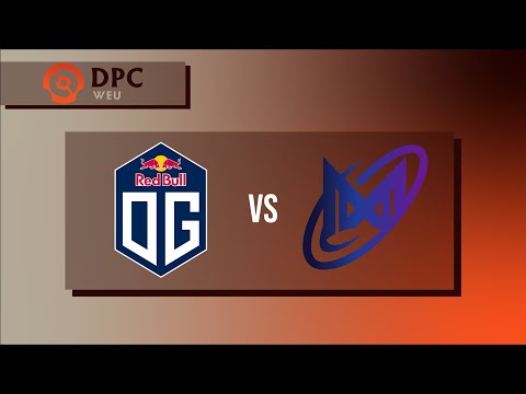 [DPC WEU 2021/22 Tour 1] OG vs Nigma Galaxy - Game 1