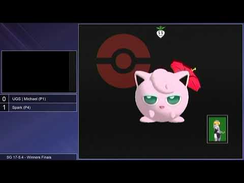 SG 17-5.4 SSBM - UGS | Michael (Jigglypuff) vs. Spark (Sheik) - Melee WF