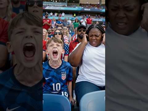 USA is champion! No more straining your voice to cheer for your favorite team #usa #fyp #youtube