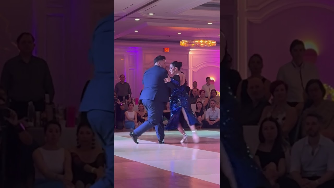 Video thumbnail for Cynthia Palacios & Sebastian Bolivar Argentine Tango Ojos Negros by Osvaldo Pugliese 3/4