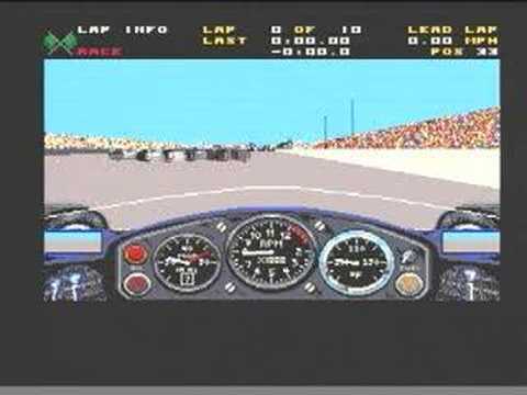 Indianapolis 500 : The Simulation Amiga