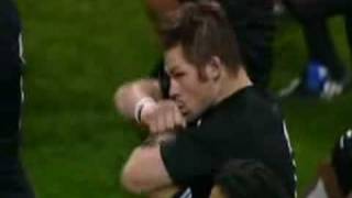 Wales vs New Zealand Haka and Response (whole video)