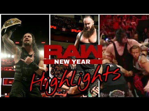 WWE RAW Highlights 1st January 2018 - WWE Monday Night Raw Highlights 01/01/18