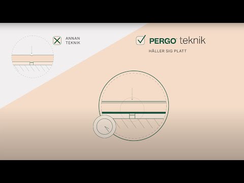 Pergo Rigid Click Vinyl: enkelt att lägga