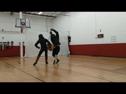 Longsword versus Spear and Shield