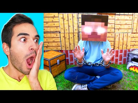 HO CATTURATO HEROBRINE NELLA VITA REALE DI MINECRAFT