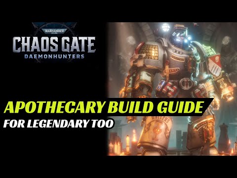 APOTHECARY Build Guide - WARHAMMER 40k CHAOS GATE DAEMONHUNTERS