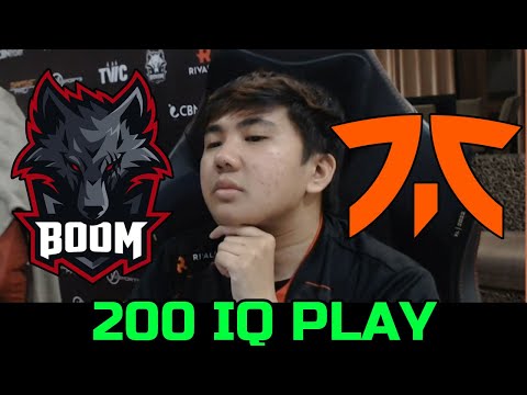 YOPAJ 200 IQ FAST HANDS - BOOM VS FNATIC GAME 2 DPC SEA 2022