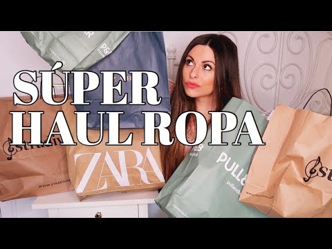 SÚPER HAUL ROPA (Zara, Stradivarius, Pull&Bear…) PRIMAVERA/VERANO + SÚPER SORTEO | Bstyle