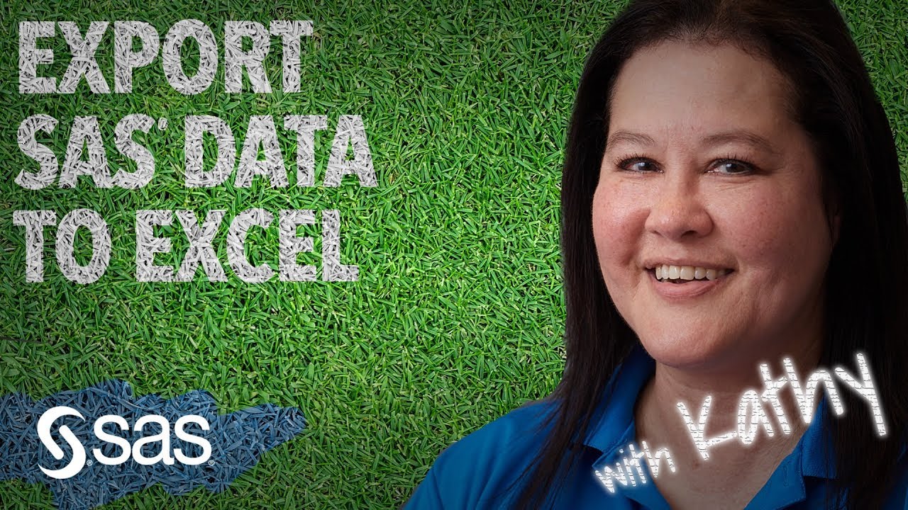 SAS Tutorial | How to export SAS data to Excel