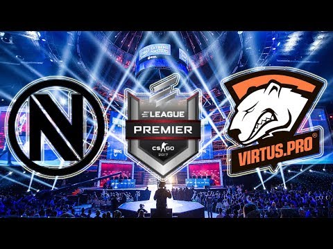 ScreaM wins the force buy with a quick double Virtus.pro vs EnVyUs ELEAGUE CS:GO Premier 2017