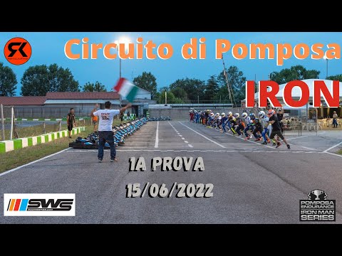 UN INZIO coi FIOCCHI! Circuito di Pomposa - IRON CUP 2022-1a Prova  #rentalkart #karting #telemetry