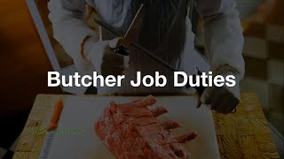 How much Money do Butchers Make Job Duties - Worth it