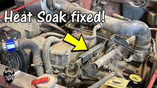 Stop injector Heat soak! Jeep 4.0, vapor lock and Fuel vaporization fix.DEI Fuel rail injector cover