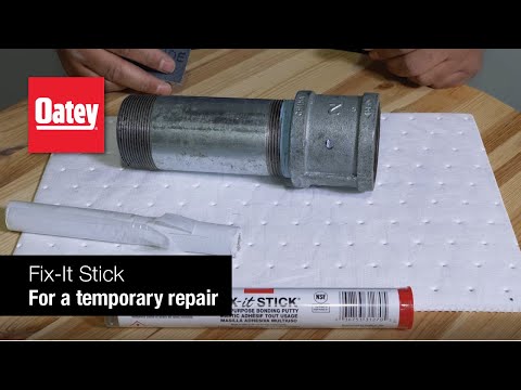Epoxy Putty for a Temporary Repair