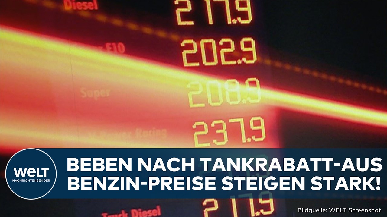 BENZIN-BEBEN: Aus beim Tankrabatt! Sprit-Preise schnellen in die Höhe