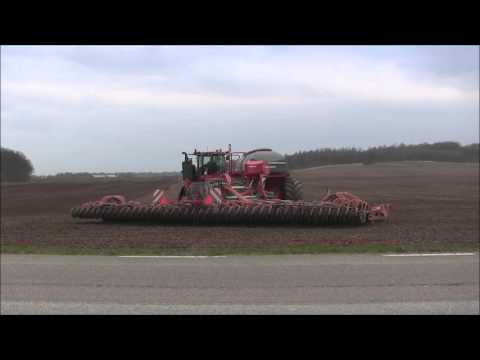 Case 620 and Horsch on Skabernäs 4