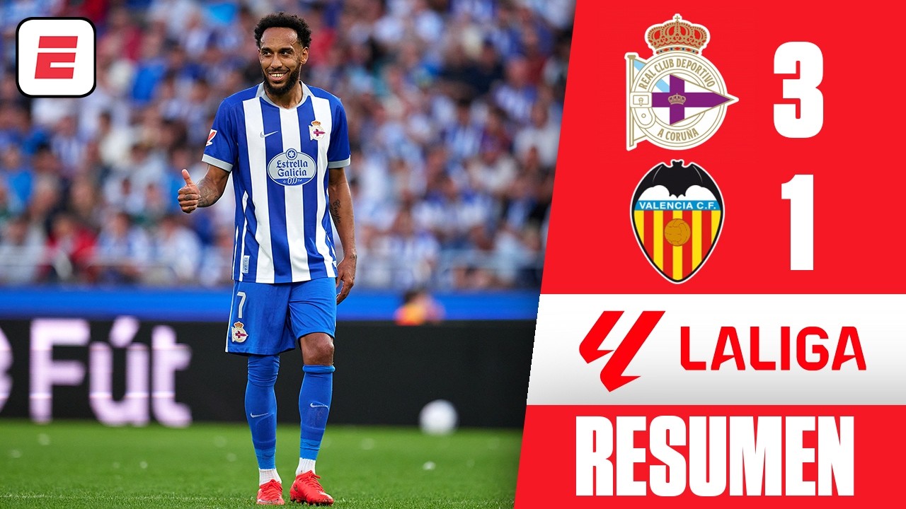 EL DEPORTIVO consiguió su PRIMERA VICTORIA ante VALENCIA gracias a DOS AUTOGOLES | Resumen | La Liga