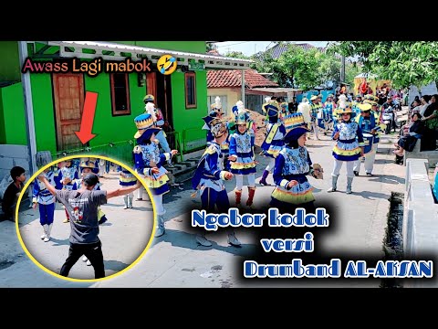 DRUMBAND AL AKSAN // NGOBOR KODOK /#prajawinangun #arakarakan #ngoborkodok