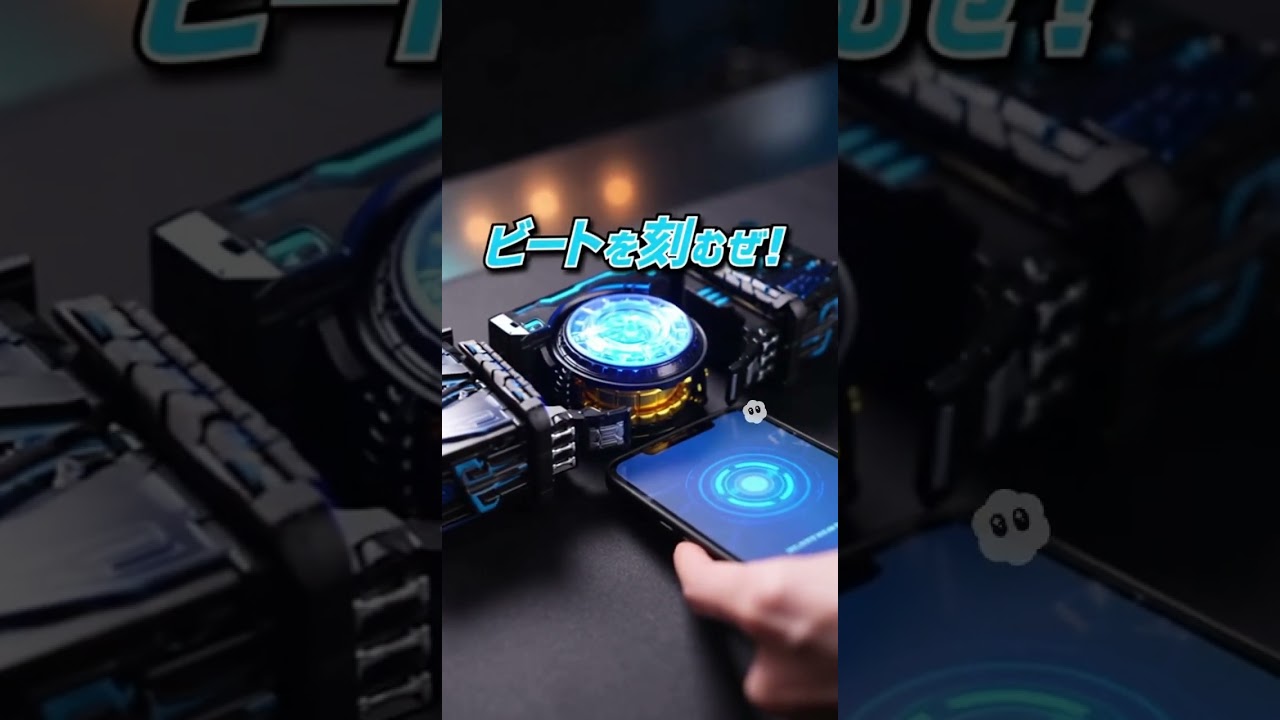 AIが考える未来の仮面ライダーベルト2号 #sora2 #仮面ライダー #仮面ライダーベルト #kamenrider