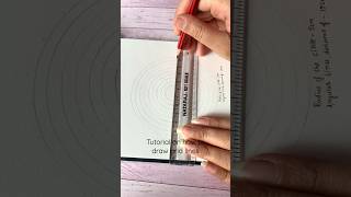 Learn to Draw Mandala Grid lines ✨