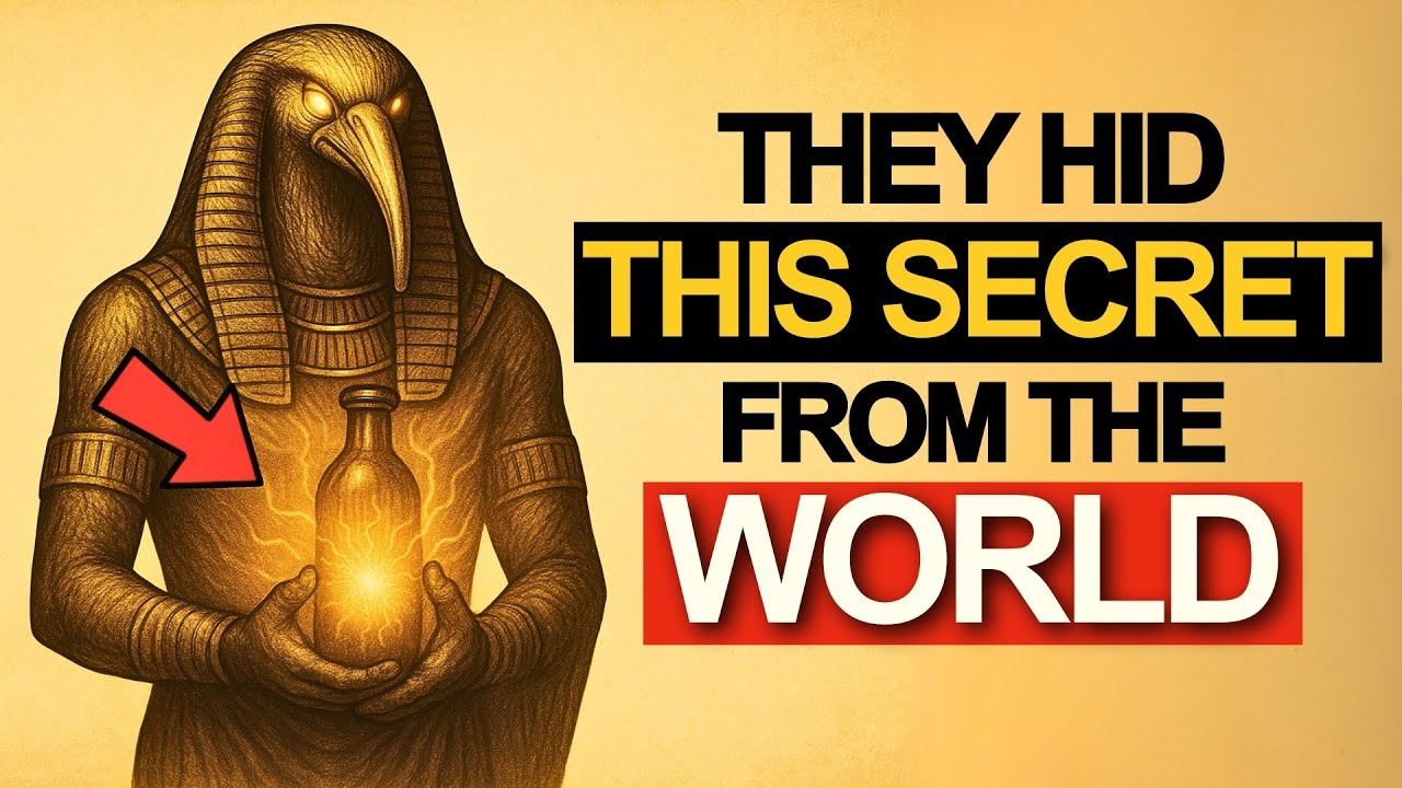 🜃 Thoth’s MOST POWERFUL SECRET to CONTROL ENERGY – The lost formula of alchemy