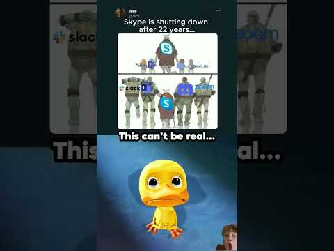 Skype is shutting down.. @SpeedMcQueen_1 #shorts #fyp #funny #viralvideo #yes #join #greenscreen