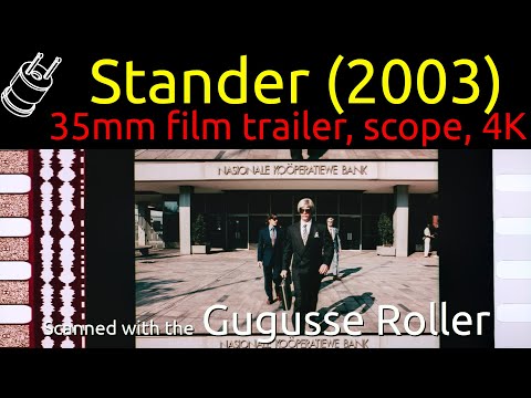 Stander (2003) 35mm film trailer, scope hard matte, 4K